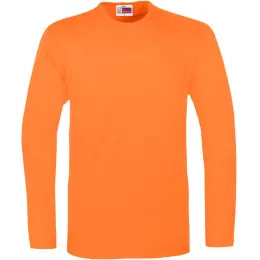 Mens Long Sleeve Portland Orange